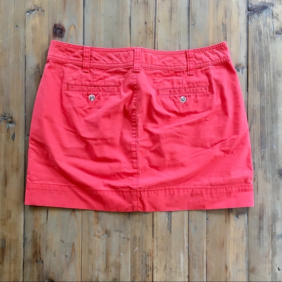 GAP Orange My Favorite Mini Skirt with Pockets - Picture 3 of 3